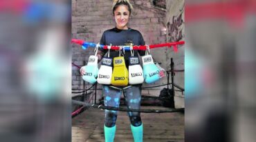 La villaguayense Débora Dionicius dejó en claro que el entrenamiento que lleva a cabo en su hogar durante el aislamiento 'es muy poco en comparación al trabajo que se puede realizar en el gimnasio'.