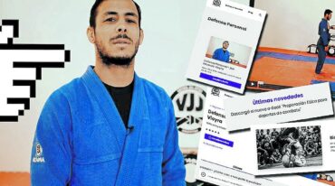Eduardo Vieyra aprovechó el parate en la actividad para trabajar sobre nuevos proyectos relacionados al jiu jitsu.