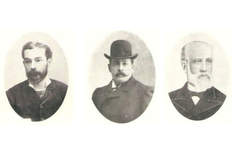 Izquierda: Dr. Juan A. Gallino