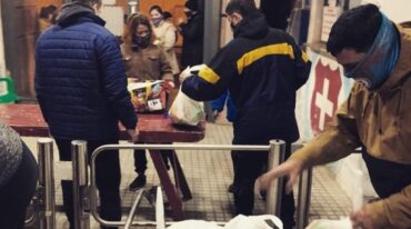 Acción solidaria. En tiempos de necesidades