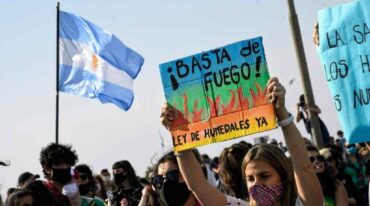 Protesta. Se llevó a cabo en Rosario