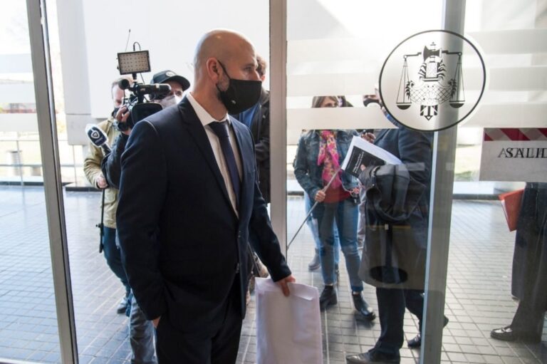 Serjal llegó a la audiencia en estado de libertad