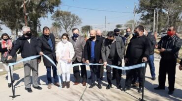 La obra se logró a través de un programa del anterior gobierno provincial y con fondos propios de la Comuna. Gentileza.