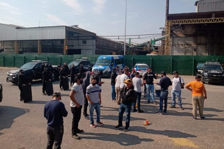 La conducción de la planta hilandera calificó como un "nuevo acto intimidatorio