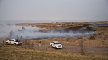 Pese a que la lluvia de las últimas horas pudo sofocar los focos más problemáticos del delta