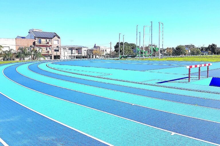 La pista del CEFNº 3 de Concepción del Uruguay