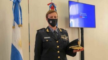 Emilse Chimenti dijo que "no le parece mal" la sindicalización policial. "Con seriedad" aclaró. Manuel Fabatía