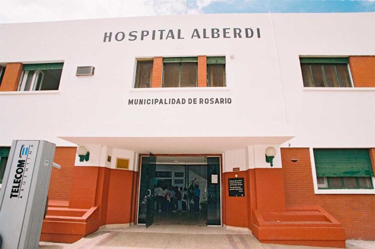 La víctima fue llevada al hospital Alberdi