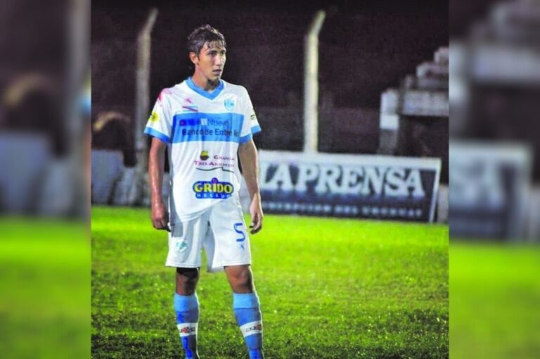 Emanuel Piñón se forjó en la cantera de Gimnasia y Esgrima de Concepción del Uruguay