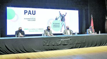 El acto de lanzamiento de PAU estuvo sujeto a los protocolos de rigor.
