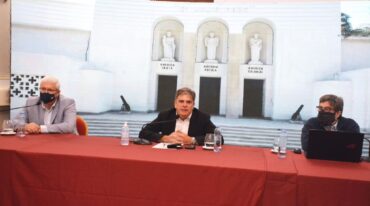 El ministro informó que ya se llevan adelante los trabajos pertinentes sobre el Museo del Deporte de Rosario y que luego se extenderá a los espacios culturales de la ciudad de Santa Fe. "El objetivo es llevar "Cultura 360" a los siete museos de la provincia". Gentileza: prensa Gobierno de Santa Fe.
