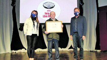 Ramón Benitti fue homenajeado por su trayectoria.