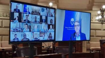 El senador Armando Traferri (PJ-San Lorenzo) entiende que cabe una interpretación de la Corte en favor del juzgado donde existe un mayor desarrollo económico de la firma. Gentileza Cámara de Senadores