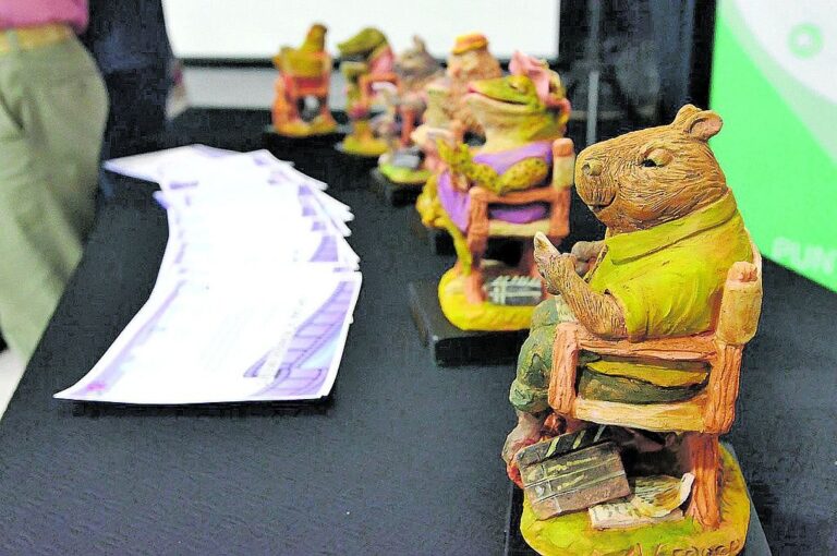 Las estatuillas son únicas