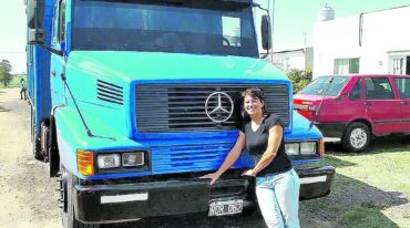La entrerriana rompió los estereotipos e imprimió su nombre en la lista de mujeres camioneras.