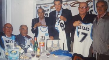 Los campeones mantuvieron una amistad muy fuerte después de aquel certamen de 1950. Gentileza: Eduardo Lozano.