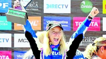Como una victoria. Nadia Cutro pudo superar el Covid 19.