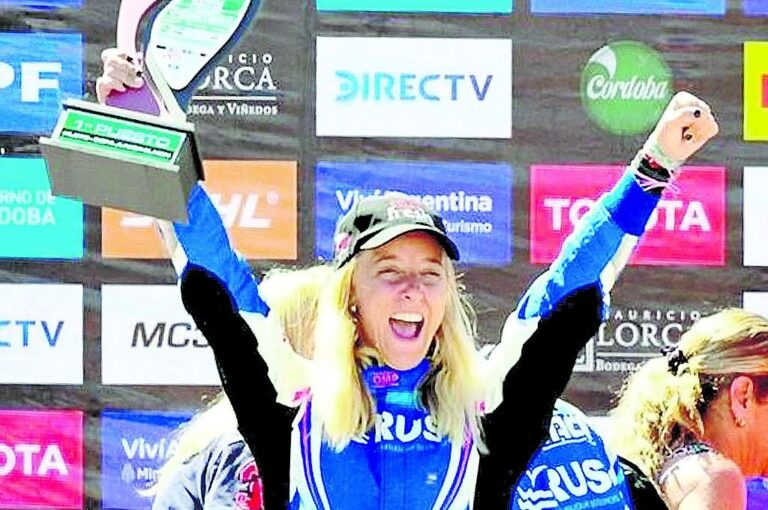 Como una victoria. Nadia Cutro pudo superar el Covid 19.