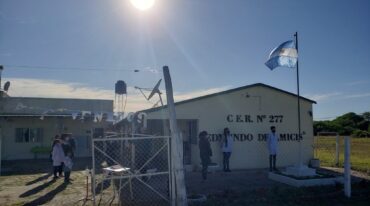 Nueva normalidad. Los alumnos de la escuela rural