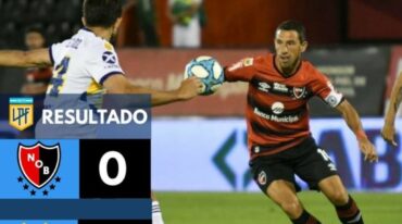 Newell's perdió en el estadio Bielsa ante el poderoso Boca Juniors. Gentileza: prensa Liga Profesional de Fútbol.