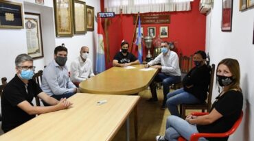 Diego Peiretti dijo que el Plan Trayectorias tiene el objetivo de "construir oportunidades para diferentes poblaciones que presentan dificultades para acceder a un puesto de trabajo". Gentileza: prensa Municipalidad de Rafaela.