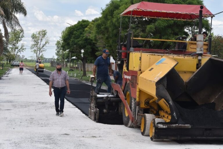Asfalto nuevo para el barrio Barracas. Gentileza.