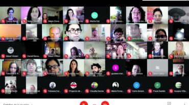 El encuentro virtual contó con la participación de artistas y legisladores.