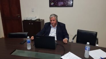 Amaro González es el presidente del Foro de Localidades Portuarias Santafesinas. Gentileza.