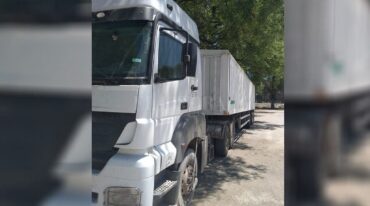 Camión secuestrado en el marco de la causa. Gentileza