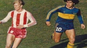 "El 8 era yo y tenía que seguirlo a Maradona por toda la cancha"