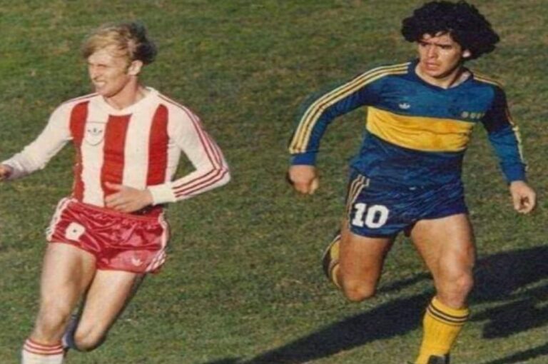 "El 8 era yo y tenía que seguirlo a Maradona por toda la cancha"