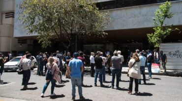 Una manifestación reciente de acreedores de Vicentin