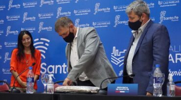 Autoridades provinciales y locales acompañaron la iniciativa del gobierno nacional. Gentileza.