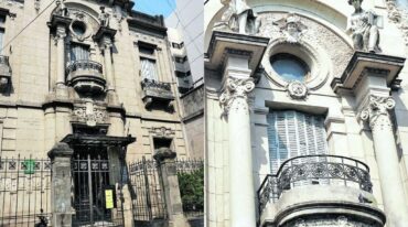 El edificio de la Biblioteca Popular del Paraná fue construido para su función original