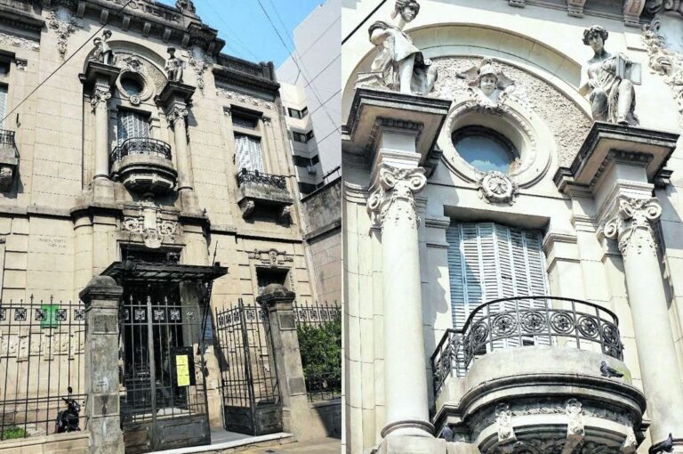 El edificio de la Biblioteca Popular del Paraná fue construido para su función original