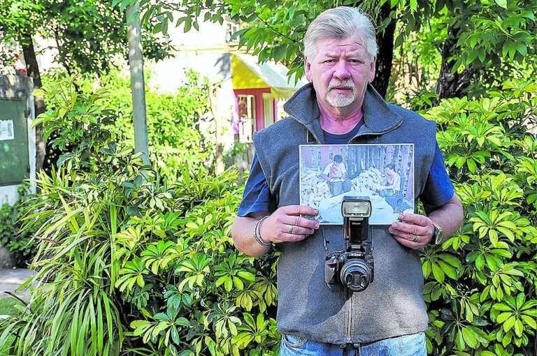 Miguel Ángel Kobalski y su fotografía "El pan de cada día". Agenda Ramírez