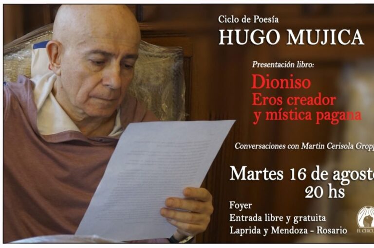 Hugo Mujica vino muchas veces a Rosario y