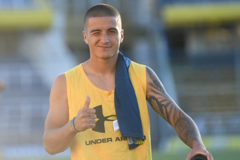 Buenas sensaciones. El joven atacante tuvo una tarde soñada en Central. Gentileza: prensa Rosario Central.