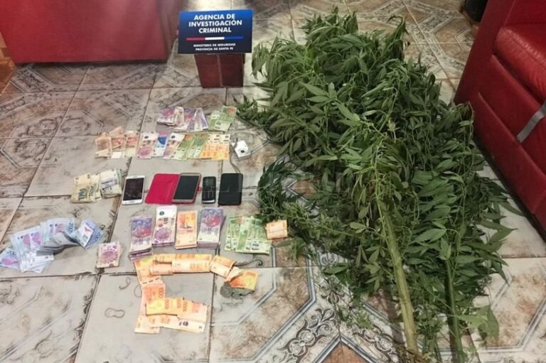 Elementos inacutados durante uno de los allanamientos. Gentileza