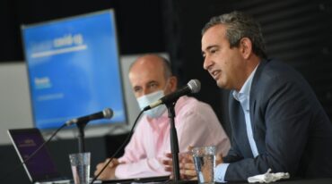 Aire libre. Una de las recomendaciones que dieron los funcionarios es que las reuniones de Navidad y Año Nuevo se realicen en espacios abiertos. Archivo.