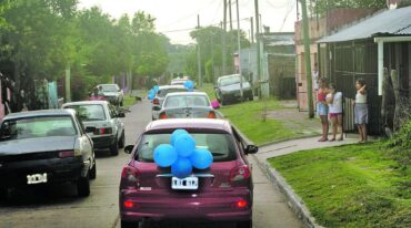 Fueron pocos minutos en cada casa