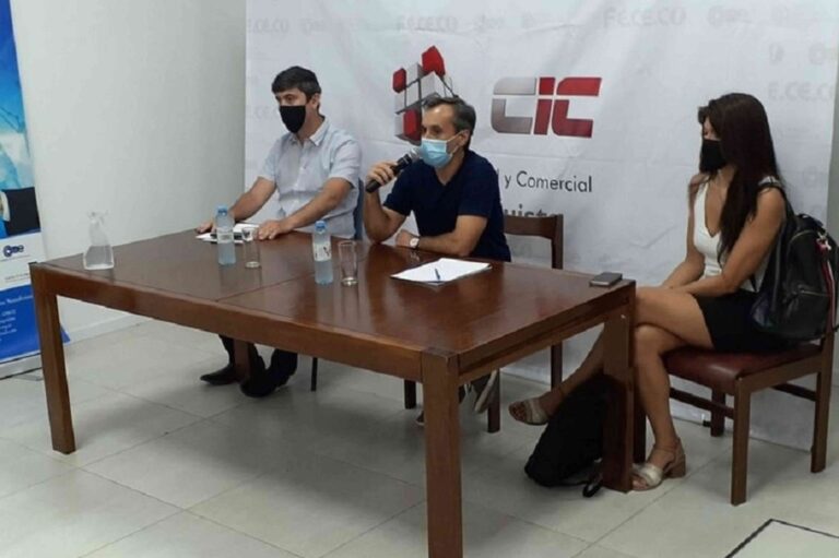 El presidente del Centro Industrial y Comercial de Reconquista