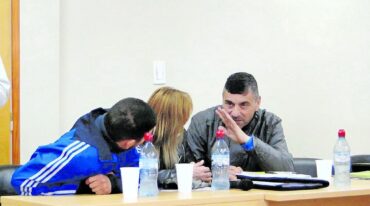 Los tres condenados. Brian Escobar recibió 15 años de prisión; Antonio Escobar
