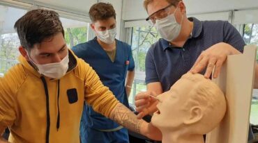 161 simulaciones se realizaron en contexto de pandemia por iniciativa del Cesir. El trabajo fue reconocido por la British Medical Journal Leader.    Gentileza
