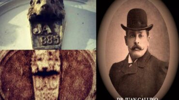 Gracias a una antigua foto se descubrió cuáles eran las iniciales en el frente de la casa: 'JAG'