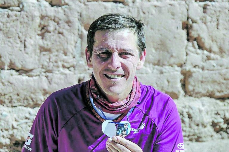 Juan Manuel Arrayagaray en el Raid Columbia 2017. Tras el Ultra Desafío 246K