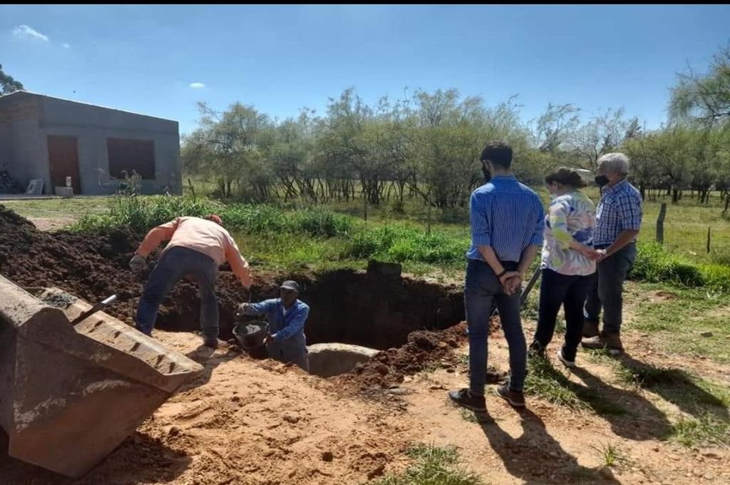 Obra desagües cloacales. La primer etapa se concretó en 2020 y las dos restantes en el 2021.