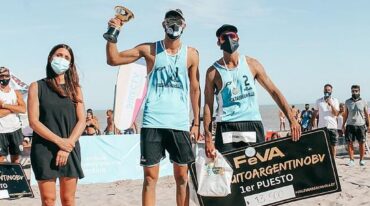 Nicolás Capogrosso y Julián Azaad festejaron en Chapadmalal