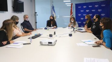 Se comenzó a trabajar en el mapeo y monitoreo de los puntos de la ciudad con mayor concentración de personas. Gentileza: prensa Gobierno de Santa Fe.