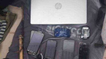 Parte de los elementos recuperados por la policía. El Litoral